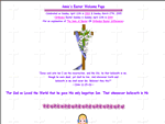 Annies Easter Welcome Page